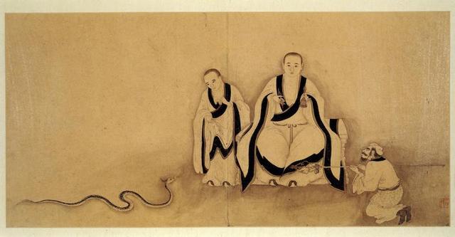 画中蛇瑞|是图腾崇拜,也是游走的线条