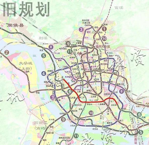 重磅！福州地铁最新规划！3、8、9、4、6号线都有新动向