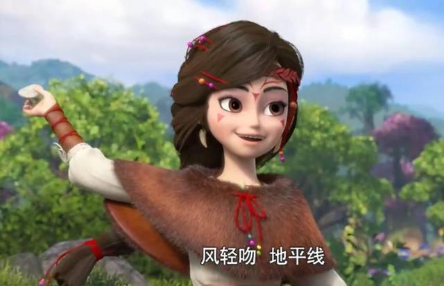 《熊出没》中的鹿族美女纳雅，在动漫中究竟是怎么的人？