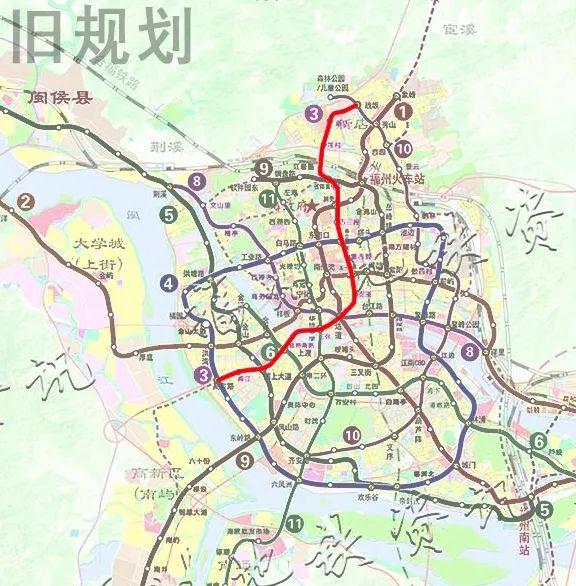 重磅！福州地铁最新规划！3、8、9、4、6号线都有新动向
