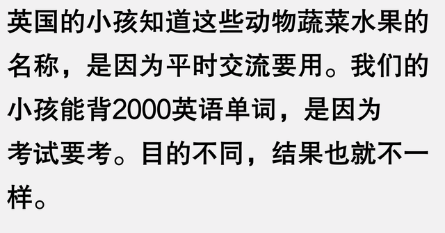 为什么国外小孩2000词汇能正常交流 国内4000词汇量却是哑巴英语?