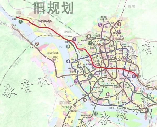重磅！福州地铁最新规划！3、8、9、4、6号线都有新动向