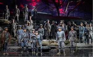 广西歌舞剧院(广西歌舞剧院原创音乐剧《血色湘江》在潍州剧场上演)