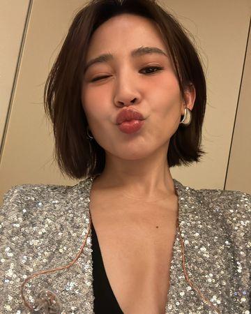 联发科部门尾牙「听说都辣妹受邀」！梁文音深U现身超凶  台下反应曝
