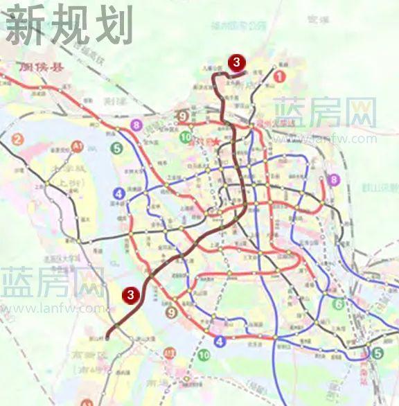 重磅！福州地铁最新规划！3、8、9、4、6号线都有新动向