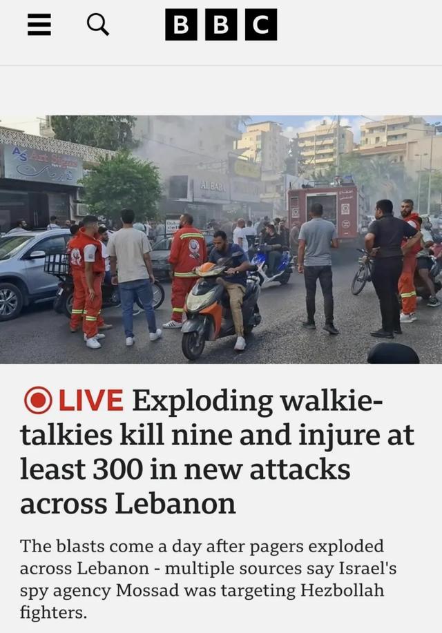 大谁缉事：黎巴嫩寻呼机被引爆，再次印证“自力更生”的重要性