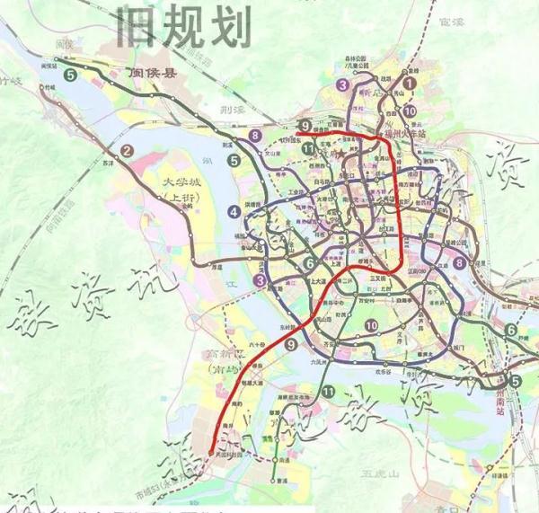 重磅！福州地铁最新规划！3、8、9、4、6号线都有新动向