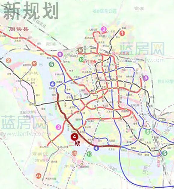 重磅！福州地铁最新规划！3、8、9、4、6号线都有新动向
