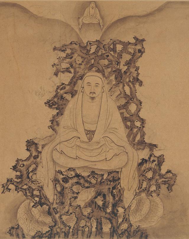 画中蛇瑞|是图腾崇拜,也是游走的线条