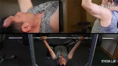 杨幂爸爸上综艺节目,和肌肉壮汉比拼扳手腕