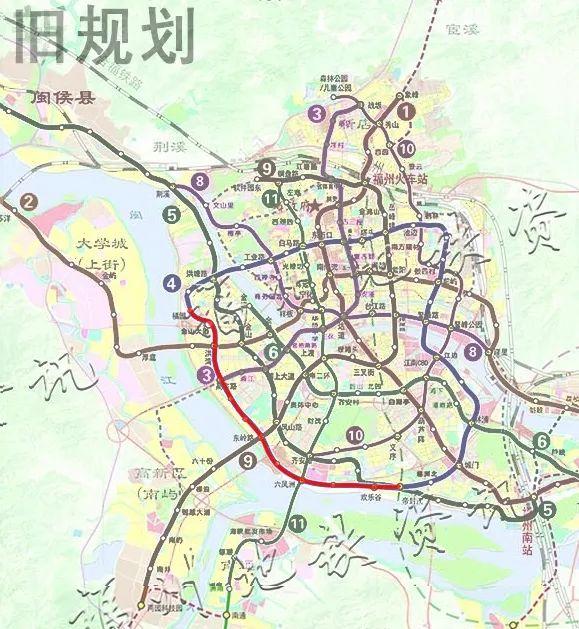 重磅！福州地铁最新规划！3、8、9、4、6号线都有新动向