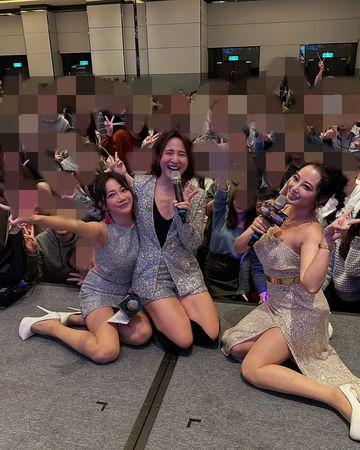 联发科部门尾牙「听说都辣妹受邀」！梁文音深U现身超凶  台下反应曝