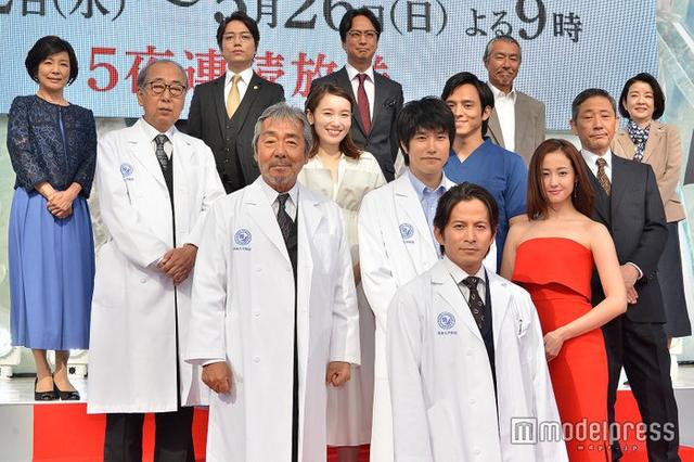 V6冈田准一、泽尻绘里香将出演朝日台特别剧《白色巨塔》