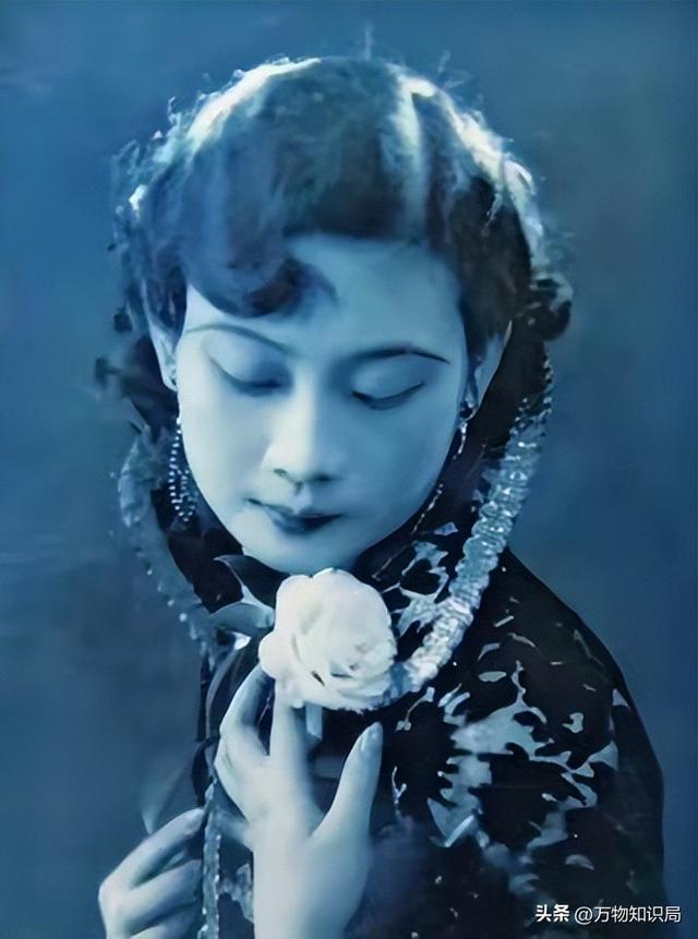 民国第一美女胡蝶珍贵影像，一颦一笑美艳动人，难怪戴笠为她着迷