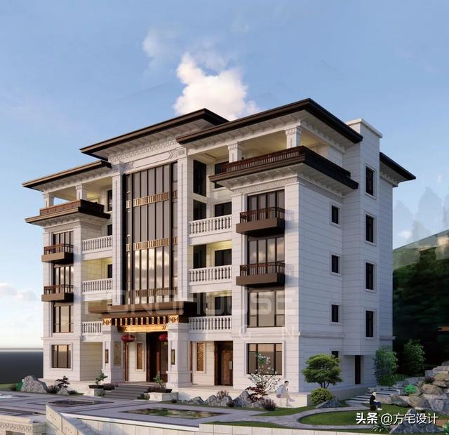 设计100栋乡村别墅NO.2福州·陈府 ——取意东方 庄严大气