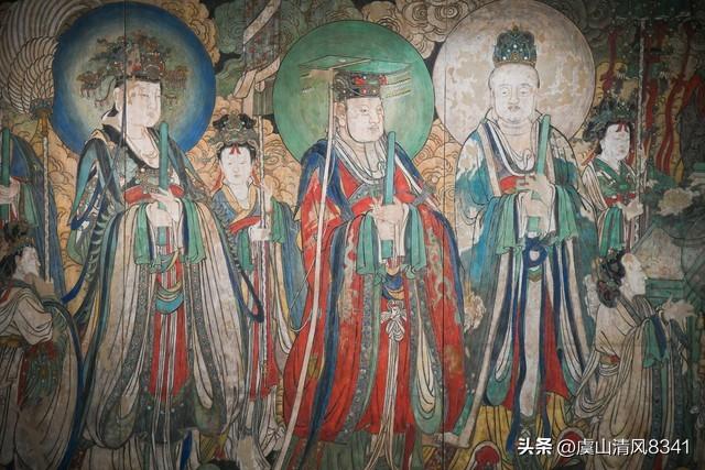 山西芮城永乐宫，国宝中的国宝。