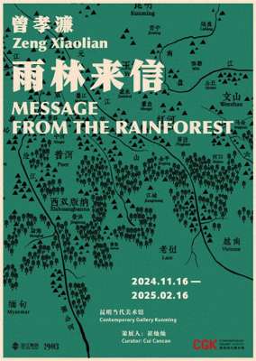 厉槟源(雨林植物首次展出曾孝濂、厉槟源个展16日在昆开幕)