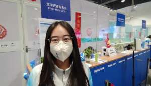 秦泽(冬奥河南志愿者秦泽：每天跟不同的人“say hi”很开心)