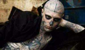 僵尸男孩(“僵尸”男孩瑞克,耗资2亿,将“人骨”纹满身,为何突然自杀?)