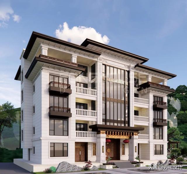 设计100栋乡村别墅NO.2福州·陈府 ——取意东方 庄严大气