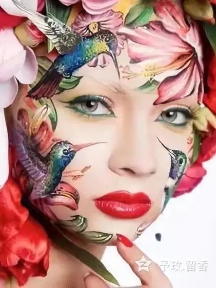 人体彩绘、人体艺术，美到极致，绝到称奇