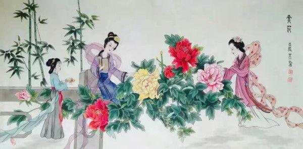 中国著名书画艺术家王丽莉（笔名王一朵）