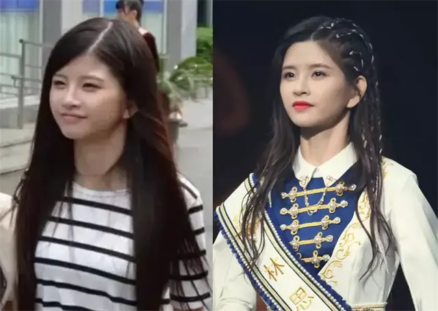 鞠婧祎罕见旧照曝光，面目扁平发量少被队友艳压，三人变化有点大