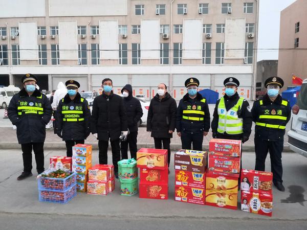 汤阴战“疫”，民警奔赴疫情第一线，爱心企业温暖助力