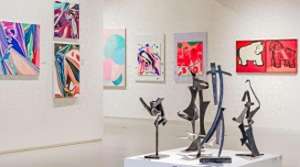 御龙少年(打造元宇宙艺术展厅，第九届上海青年艺博会“电量已满”)