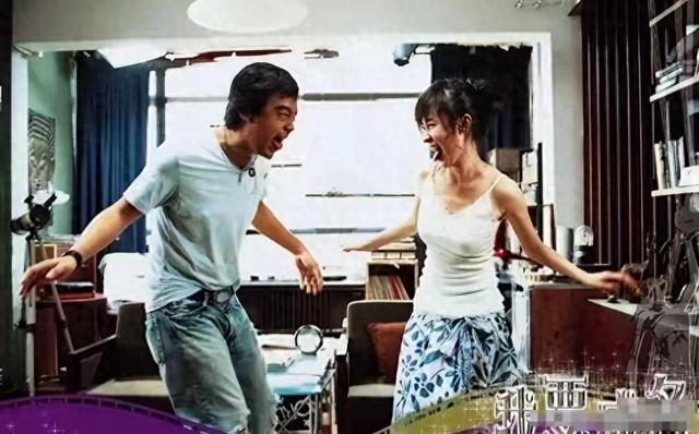 年轻的霍思燕,一部电影《我要成名》在那个年代也算是一脱成名