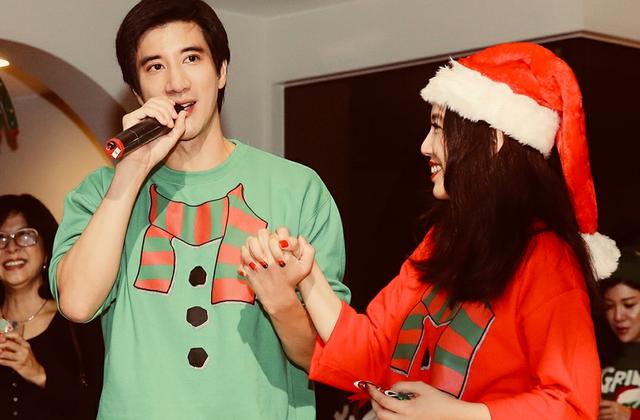 王力宏罕见晒大哥，王力德穿白大褂做科研，研究血癌学历全家最高