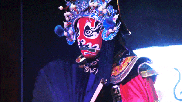 国粹川剧变脸，精美的手机图片