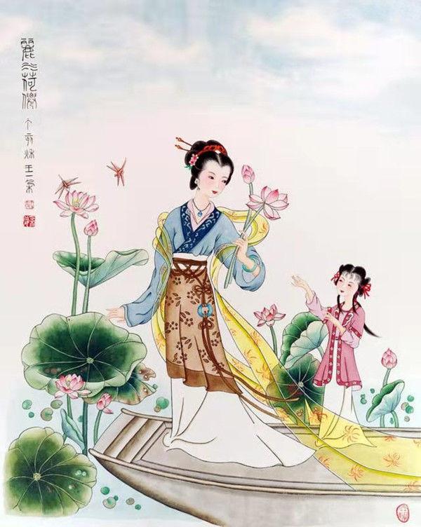 中国著名书画艺术家王丽莉（笔名王一朵）