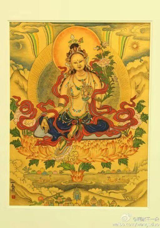 中国著名书画艺术家王丽莉（笔名王一朵）