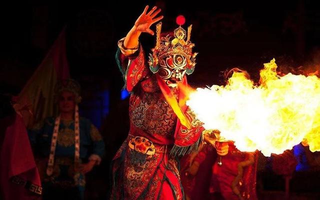 国粹川剧变脸，精美的手机图片