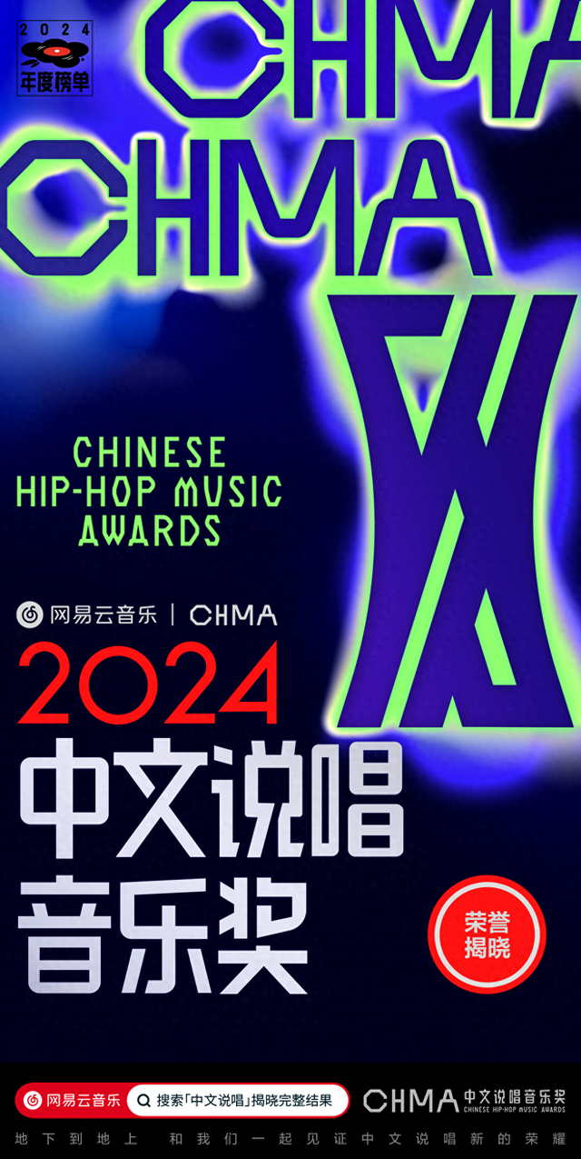 网易云音乐2024中文说唱音乐奖揭晓，全面回顾中文说唱一年硕果