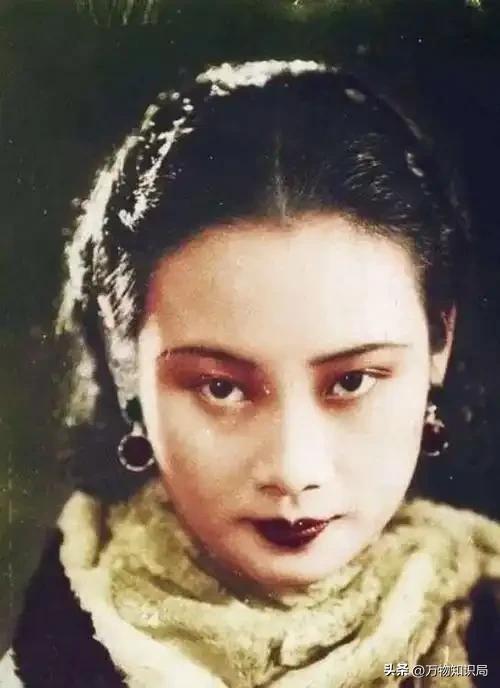 民国第一美女胡蝶珍贵影像，一颦一笑美艳动人，难怪戴笠为她着迷