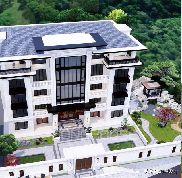 设计100栋乡村别墅NO.2福州·陈府 ——取意东方 庄严大气