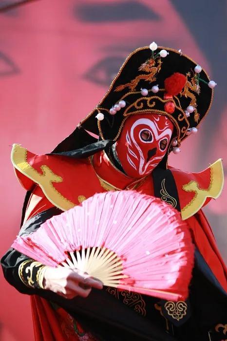 国粹川剧变脸，精美的手机图片