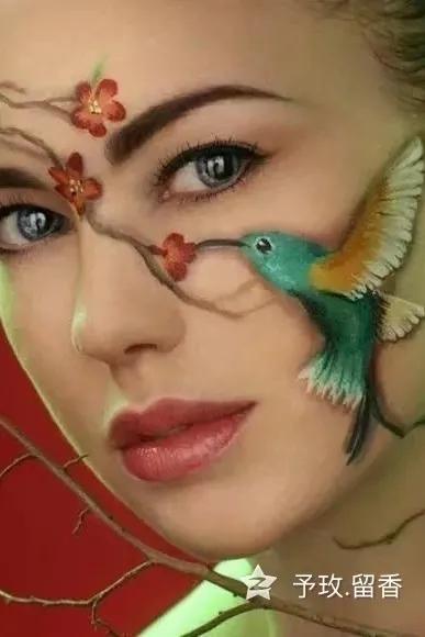 人体彩绘、人体艺术，美到极致，绝到称奇