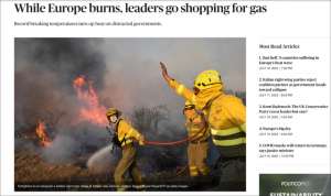 忙于(美媒：西方领导人正忙于采购能源，已无暇顾及气候变化)