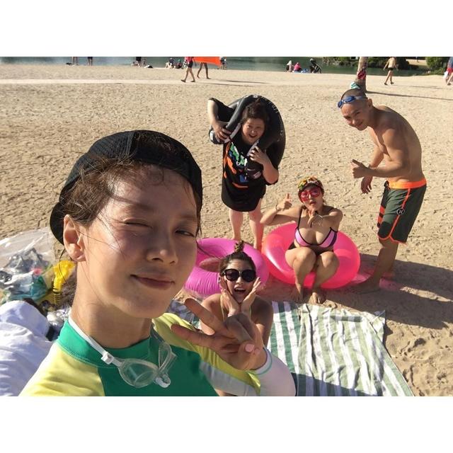 哇喔，宋智孝夏威夷私人照