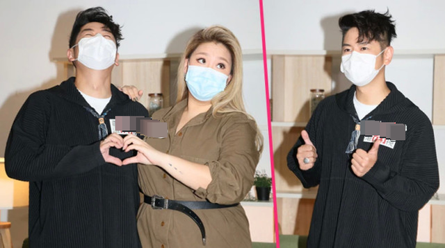 港媒指郑欣宜向男歌手许廷铿求婚，现场画面曝光，男方笑得站不稳