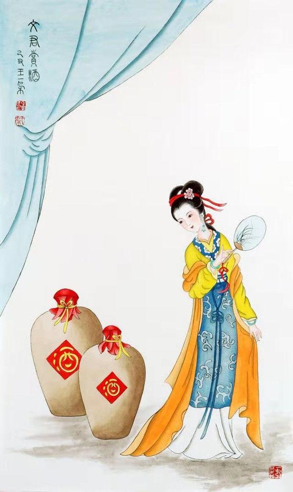 中国著名书画艺术家王丽莉（笔名王一朵）