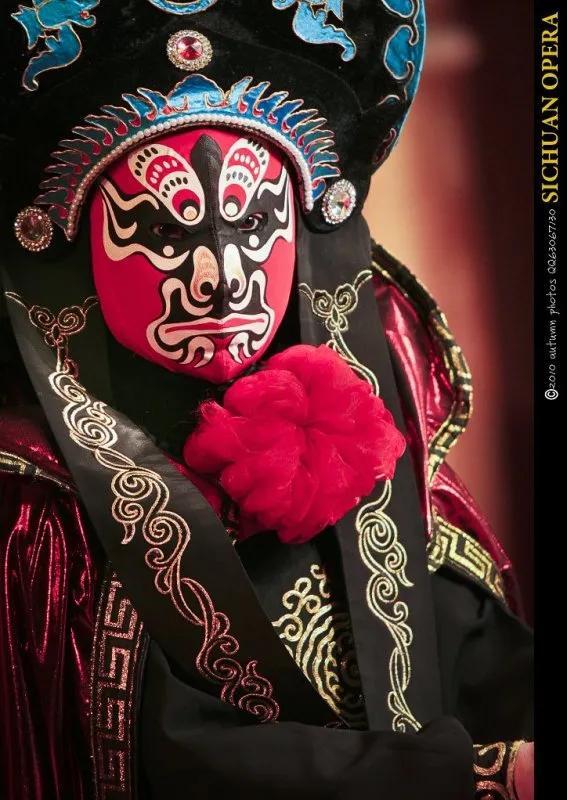 国粹川剧变脸，精美的手机图片