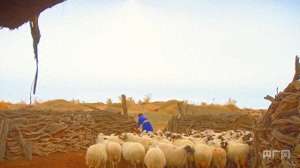 烤全羊(【文化中国行·我们的春节】阿拉善烤全羊，非遗中的饮食“艺术品”)