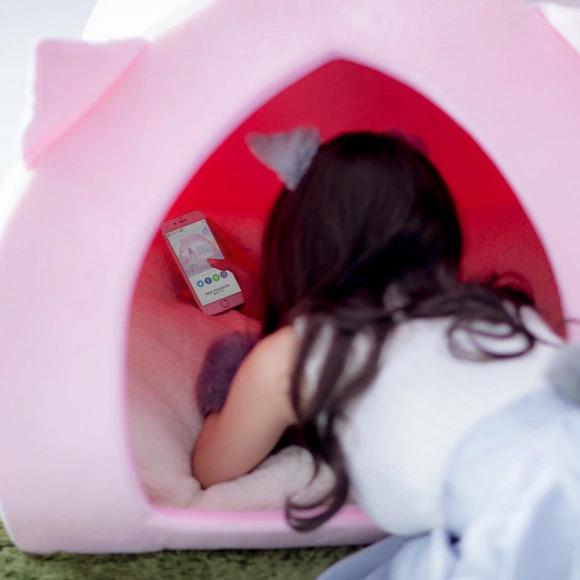 日本出了个给人用的猫窝，想当小奶猫了