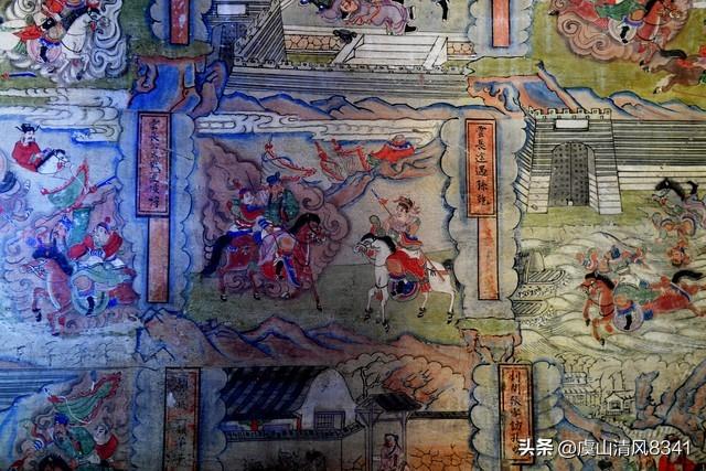 山西芮城永乐宫，国宝中的国宝。