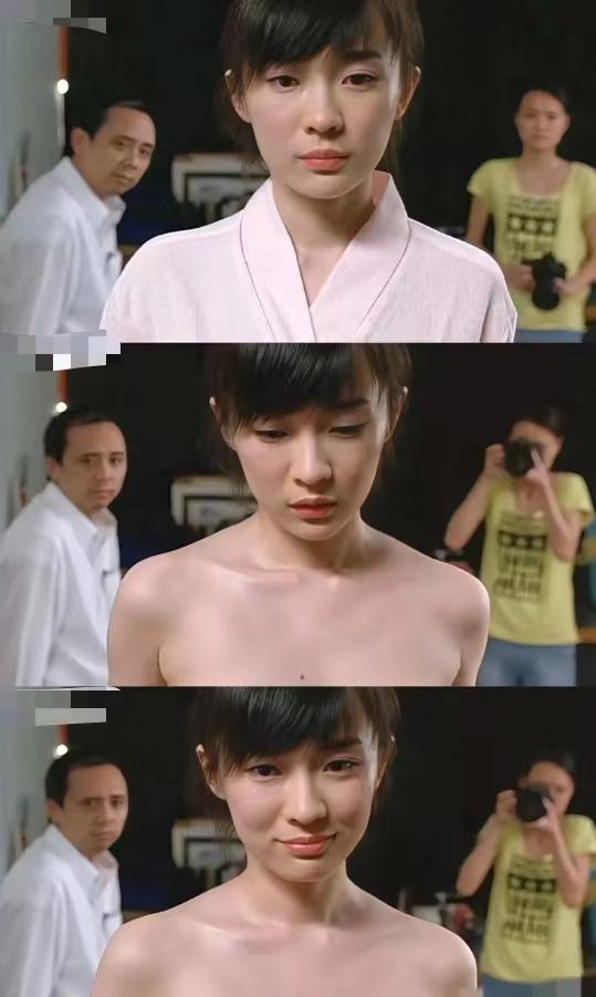 年轻的霍思燕,一部电影《我要成名》在那个年代也算是一脱成名