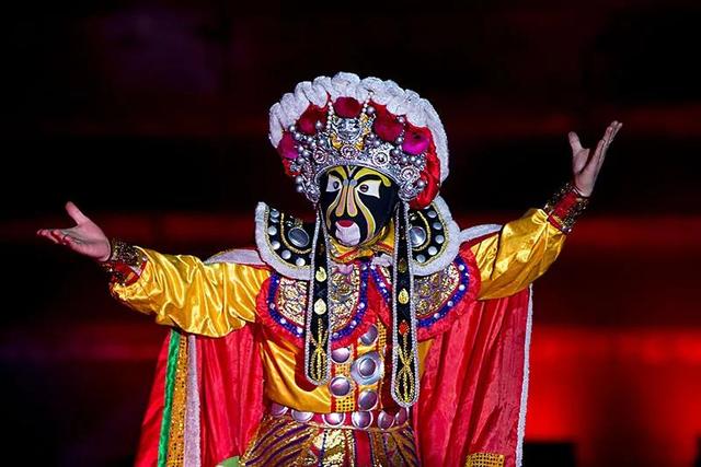 国粹川剧变脸，精美的手机图片